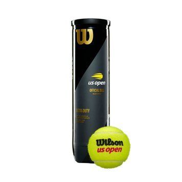 М&rsquo;ячі для паделу BOTE DE 4 BOLAS DE TENIS WILSON US OPEN WRT116200 120576-P фото
